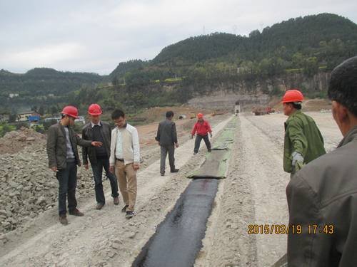 局副總工、技術處處長但凱到巴中天星橋水庫工地指導工作 