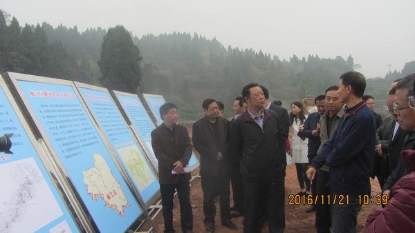 四川省委常委、農工委主任曲木史哈一行調研毗河供水一期工程建設情況