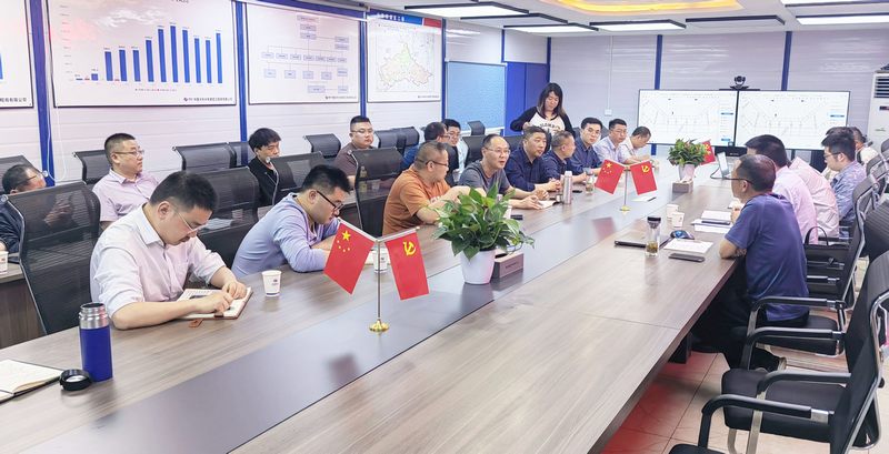 汪輝德率隊赴向家壩灌區(qū)交流學習